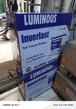 Luminous Tubular Battery 12\230ah Available