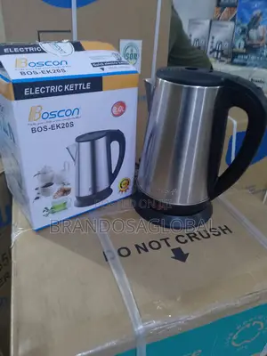 Original Boscon 2l Electric Kettle – Stainless Steel Quick Boil