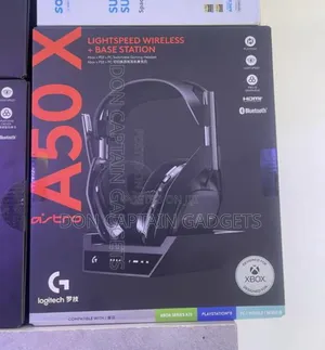 Logitech A50x Lightspeed Wireless + Base Station