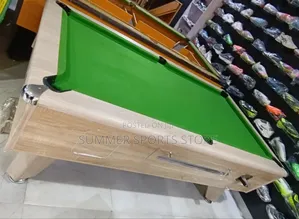 Stylish 7ft Switch Marble and Coin Snooker