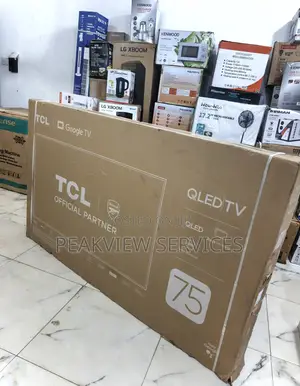 TCL 75 Inches Qled Smart Tv – Crystal Image Deep Sound
