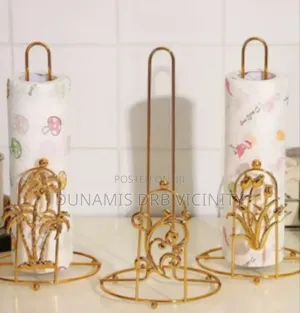 Golden Tissue Holder