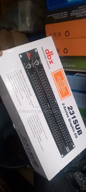 Dbx 2series Graphics Equalizer 231sub Out.