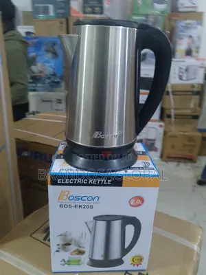 Boscon 2l Electric Kettle – Sleek Design, Rapid Boiling