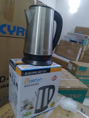 Boscon Electric Kettle 2l – Durable Stainless Steel Quick Boiler