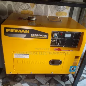 Firman 5kva Generator Sdg7000se