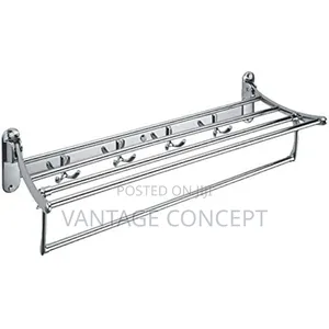 90cm High Quality Chrome Multiple Towel Rack