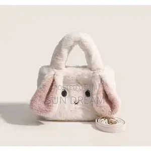 Rabbit Furry Bag Woman Handbag Lady Bags