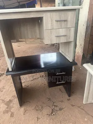 Office Table With 2 Spacious Drawers – Perfect for Home or Work!