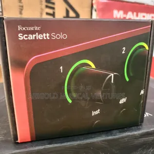 Professional Soundcard Focusrite Scarlett Solo 4th Generation 