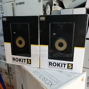 Professional Studio Monitor Rokit 5 5 Gen Black Big Name  