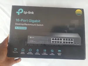 Tp-Link 16port Gigabit | Desktop Rackmount Switch Tl-Sg1016d