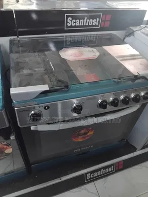 Polystar 60 By 90 Standing Gas Cooker 5 Burner With Grill And Oven