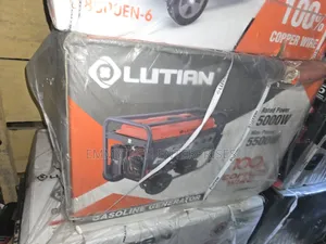 5.5kva Lutian Remote Control Petrol Generator 100% Copper Coil