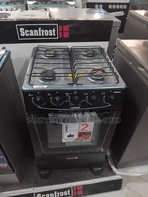 Scanfrost 4 Burner Standibg Gas Cooker 50 By 50