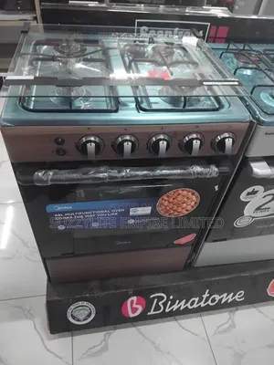 Midea 60 By 60 4burner Standing Gas Cooker With Grill And Oven