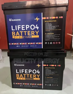 Sungene Lithium Battery 210amps 12.8v
