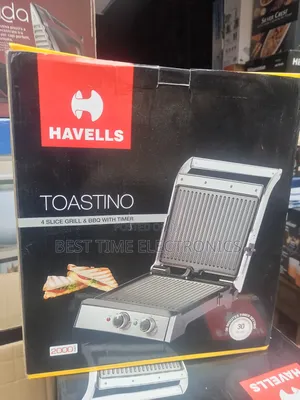 Havellstoastino 4 Sliced Grill Barbecue Sandwich Maker