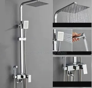 Square Standing Shower 1