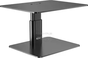 .Monitor Riser Stand, Adjustable Height Metal Desk Organizer Stand