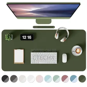 Non-Slip Desk Mat, Waterproof Large .(Dark Green, 60 X 35 Cm)