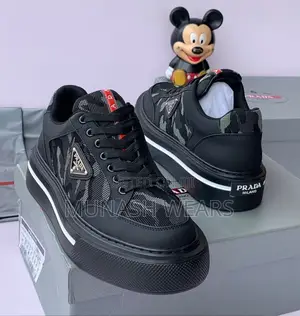 Prada Sneakers Red Line Sole Design 40-47