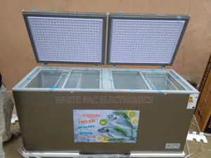 New Snowsea 700 Litre Two Door Deep Freezer( In-door Storage)Ice Maker