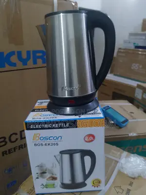 Boscon 2.0l Kettle – Auto Off, Safe Handle, Stainless Build