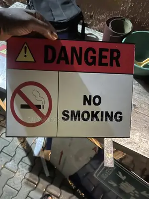 No Smoking Signs