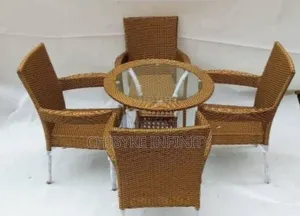 High Quality Imported Outdoor Table With Four Chair Available