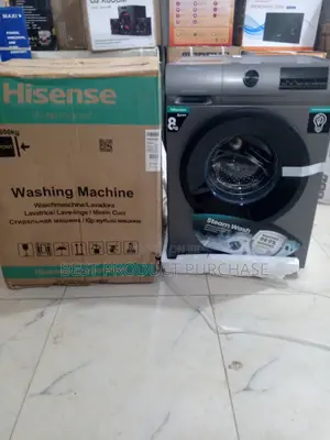 Hisense 8kg Inverter Washing Machine – Front Load Efficiency
