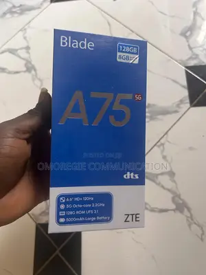 New ZTE Blade A75 4G 128 GB Black