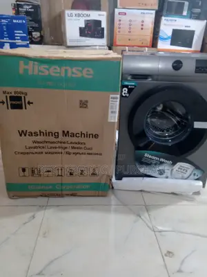 Hisense 8kg Smart Front Load Washing Machine With Inverter
