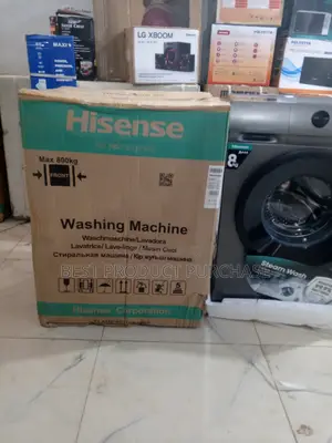 Hisense Inverter Washing Machine – 8kg Front Load Power