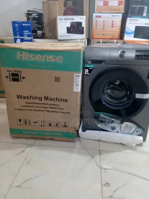Hisense 8kg Inverter Front Load Washer – Silent Efficient