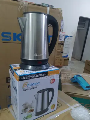 Boscon 2l Electric Kettle – Lightweight Efficient Stainless Design