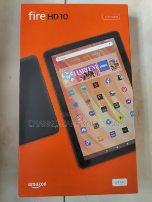 New Amazon Fire HD 10 64 GB Black