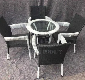 High Quality Imported Outdoor Table With Four Chair Available