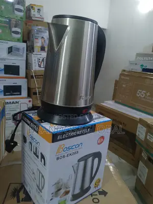 Boscon 2l Electric Kettle – Heat Resistant Handle, Quick Boil