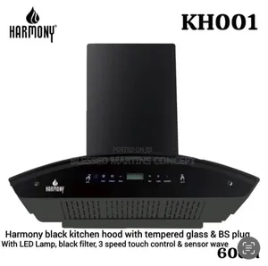 60cm Range Hood, Removes Smoke, Odor, Heat, Grease From Kitchen