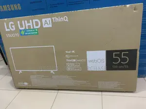 Brand New Sealed Lg 55 Inch Uq70 Tv - 60hz Refresh Rate Hdmi Earc