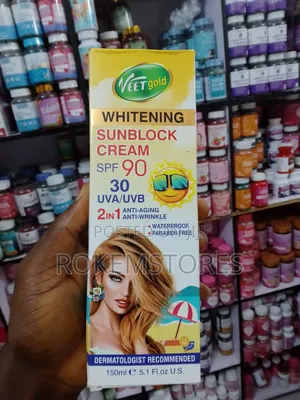 Veetgold Whitening Sunblock Cream
