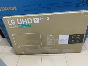 Lg 55" Smart Tv 55uq70 – Brand New With Remote