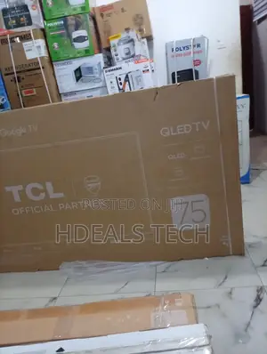 Big Screen TCL 75" Tv – | Netflix | Android Tv | Wifi Ready