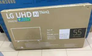 Lg 55" Smart Tv 55uq70 – Brand New – Smart Features Included