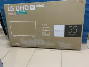 Lg 55" Smart Tv 55uq70 – Brand New – Fast Delivery