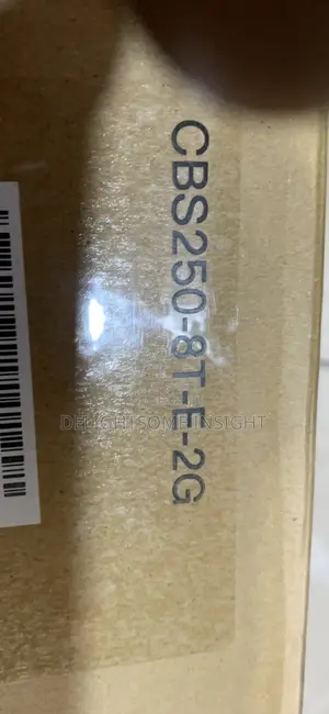 Cisco Cbs250-8t-E-2g-Uk 8-Port L3 Gb Smart Managed Switch