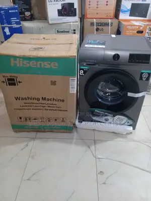 Efficient Fast Wash With Hisense 8kg Front Loader