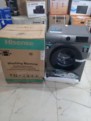 Low Noise, High Efficiency – Hisense 8kg Washer