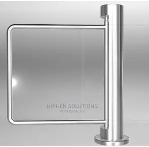 Manual Turnstile Retractable Barrier Entry Exit Gate